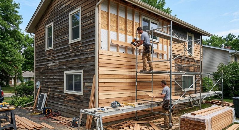 Wood Siding Replacement in Davidson, NC