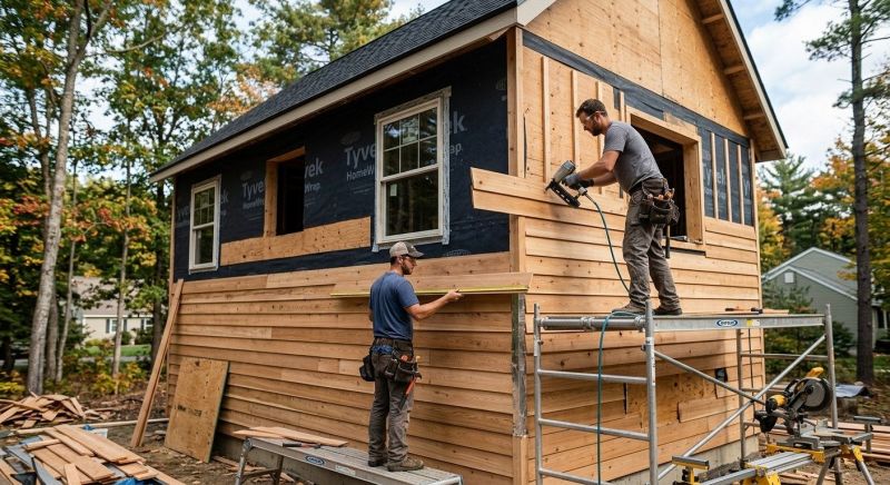 Wood Siding Replacement in Davie County, NC