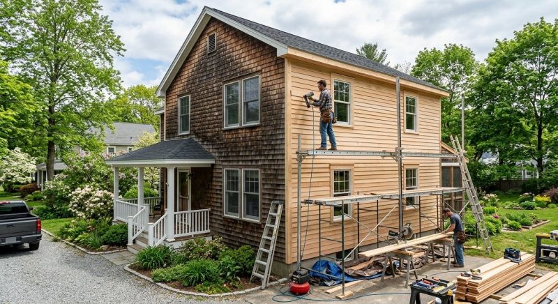 Wood Siding Replacement in Mount Pleasant, NC