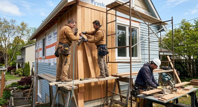 Wood Siding Service in Davie County, NC